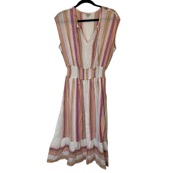 Rails Ashlyn Dress in Hibiscus Stripe Size Small - Picture 4 of 8